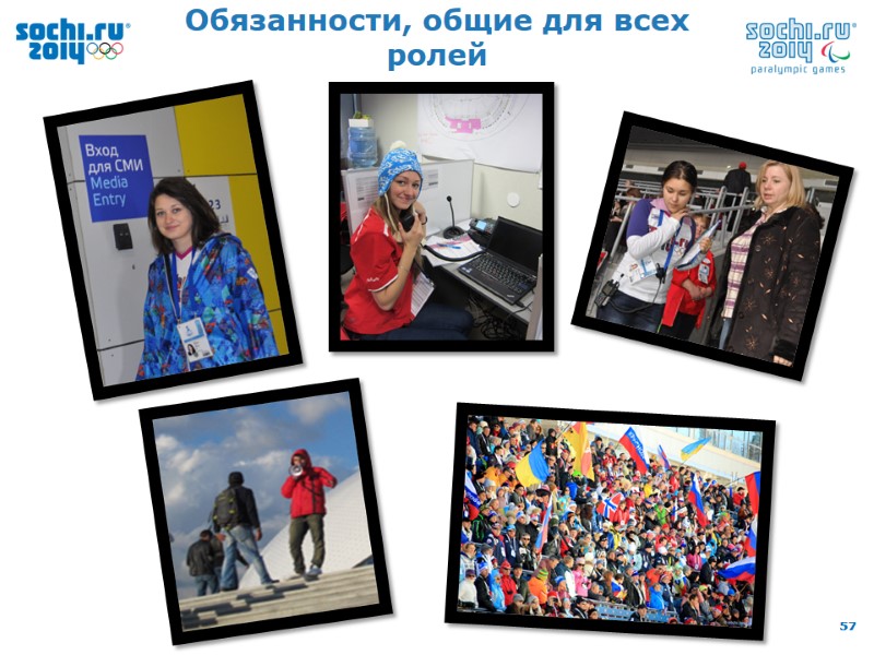 Обязанности, общие для всех ролей